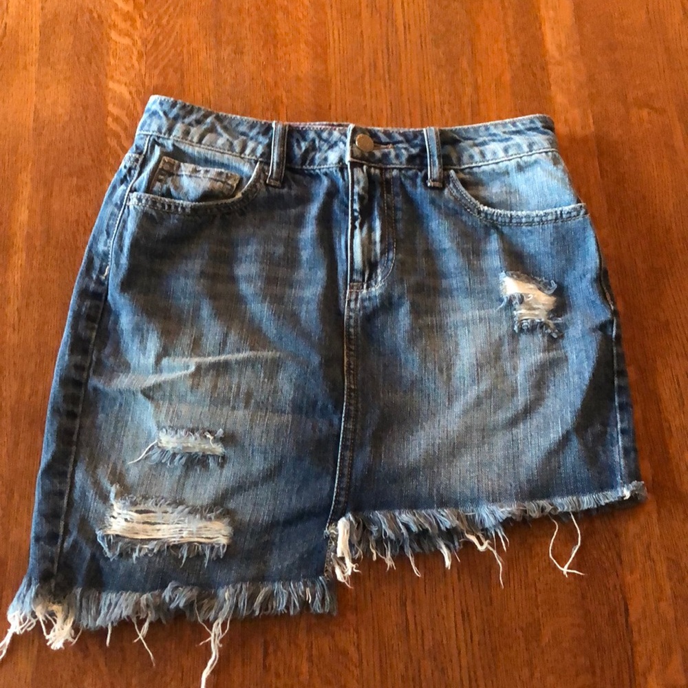 Jean skirt